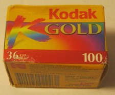KODAK GOLD 100 35mm Film 36 Shot NEW in Box EXPIRED 3/2001