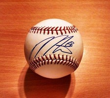 New York Yankees 2015 All Star Dellin Betances Signed ROMLB Baseball COA