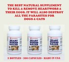 NATURAL DEWORMER in dogs & Cats Dirofilaria immitis - 100% HERBAL - MADE IN USA