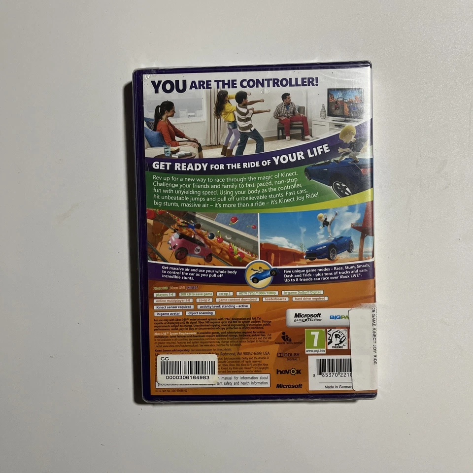 Kinect Joy Ride  (Xbox 360) Game PAL Brand New And Sealed - Image 2 of 4