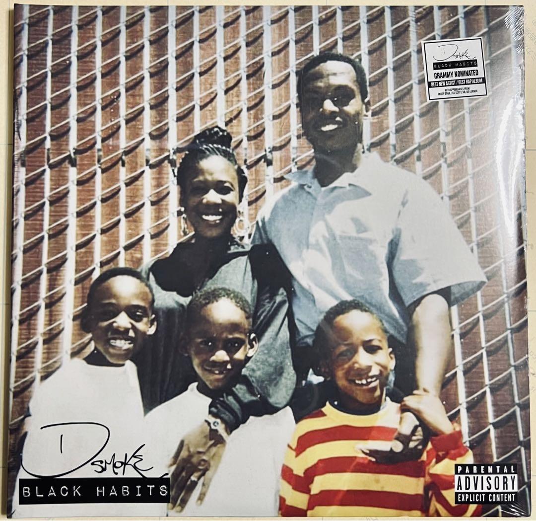 D SMOKE - BLACK HABITS 2LP レコード D SMOKE - BLACK HABITS