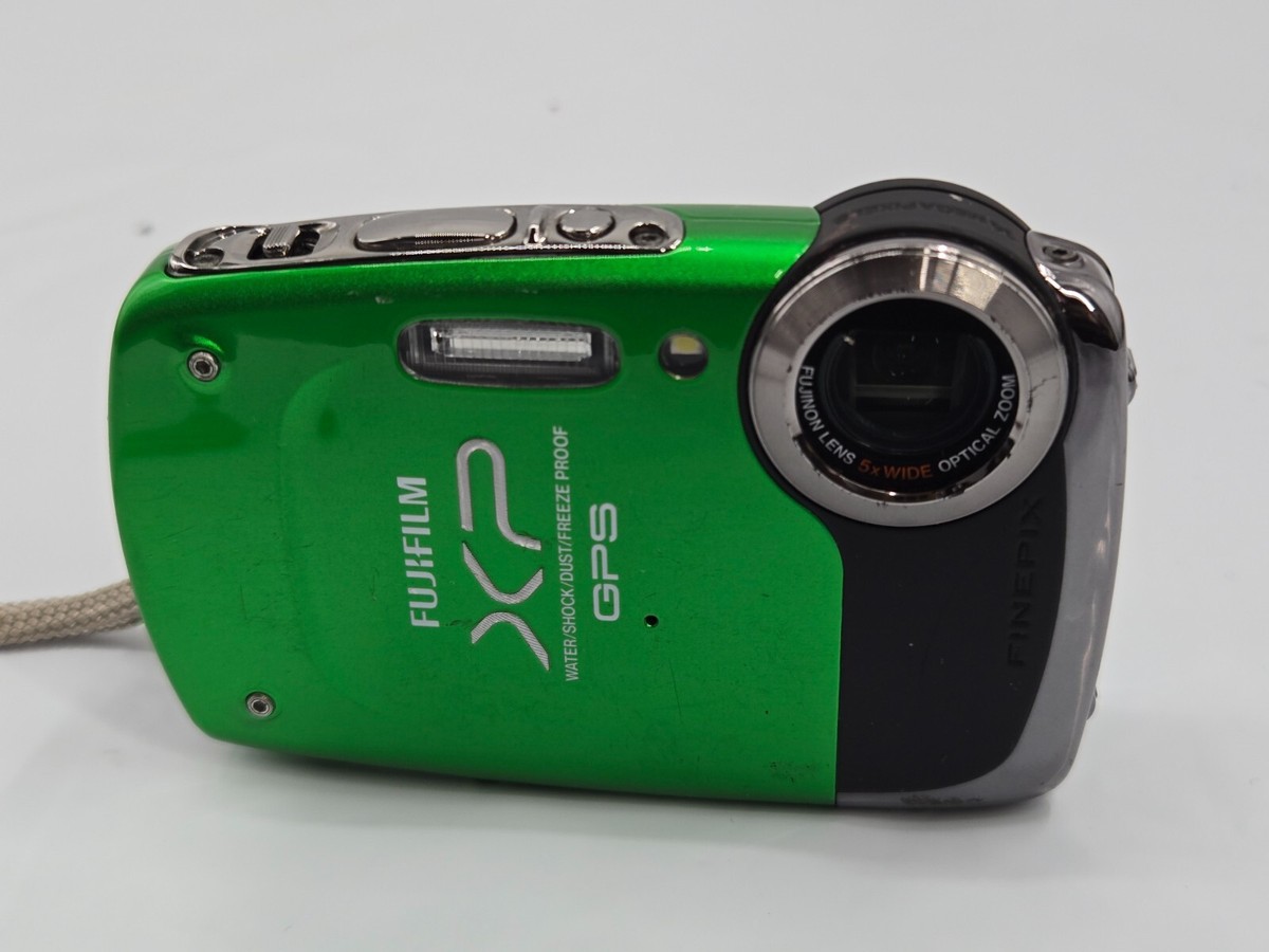 Fujifilm FinePix XP31 14MP Green Digital Camera Waterproof No