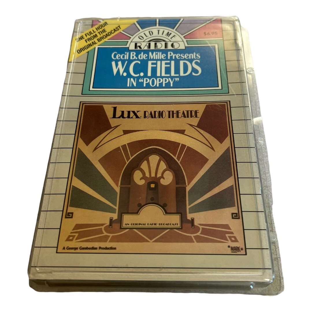 W. C. Fields In Poppy (Cassette) Old Time Radio