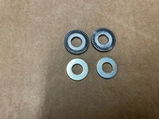 Set of 2 Vintage Bicycle Brake Hub Washers New Departure Bendix Morrow &&