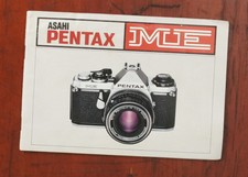 PENTAX ME CAMERA INSTRUCTION BOOK/132213