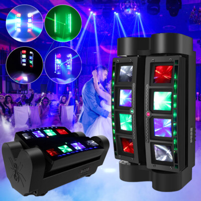 RGB Laser Moving Head Spider DMX Lichteffek Partylicht Bühnenlicht Weihnachten