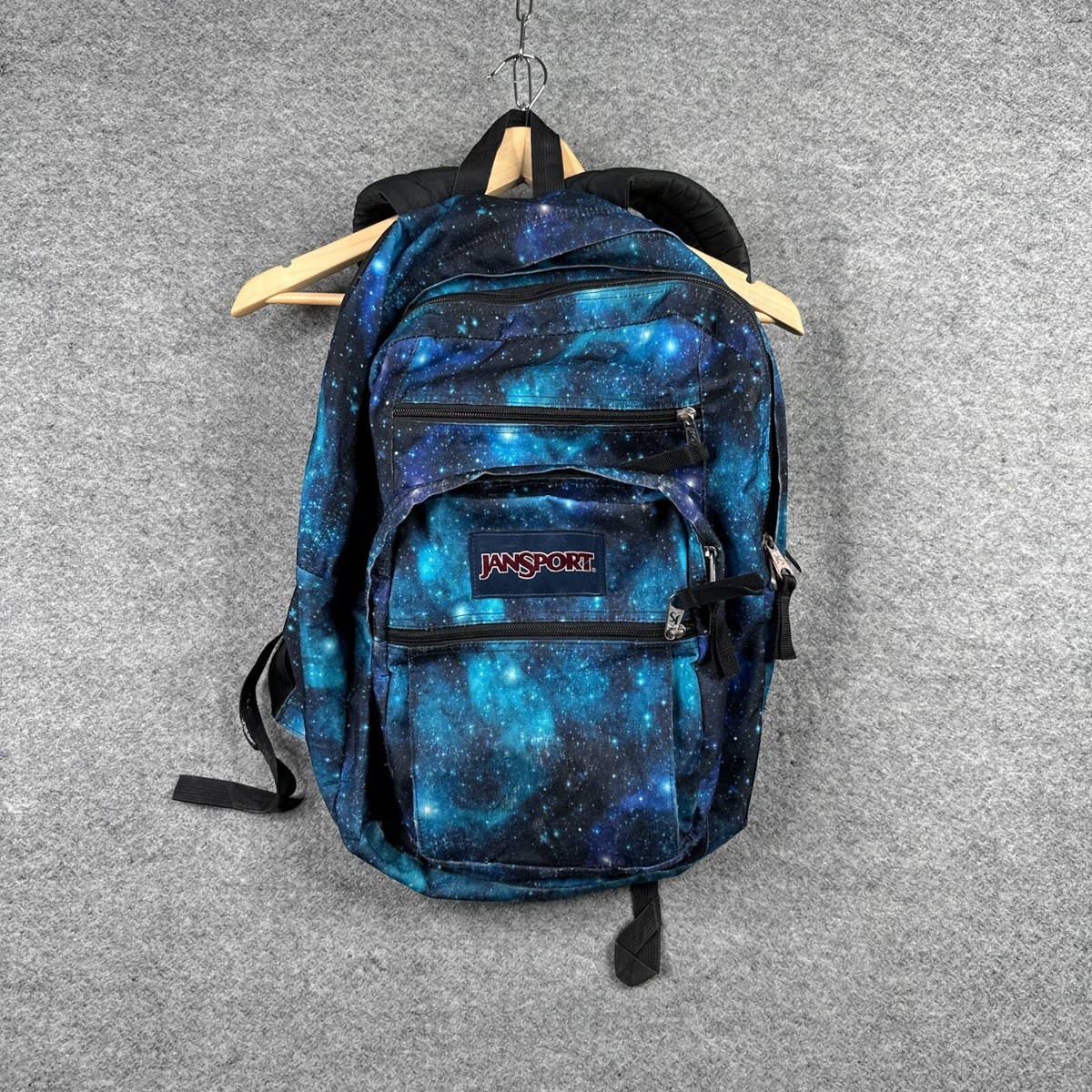 JanSport Backpack Superbreak Galaxy Space Stars Laptop Pocket