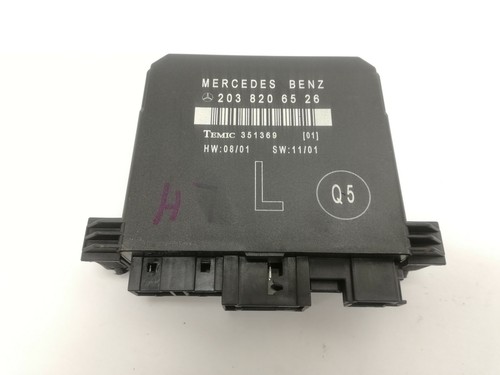 Mercedes W203 Türsteuergerät Tür Steuergerät Modul links hinten 2038206526 (05)