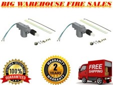 2 American Terminal Power Door Lock KIT Universal CAR ACTUATORS 12-Volt Motor
