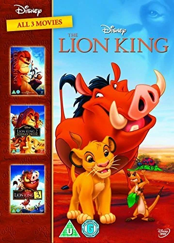 The Lion King 1 3 DVD Region 2