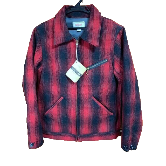 HERCULES / ジャケット/36/ウール/BLK/ストライプ// HERCULES Wool Alpaca Jacket Sears Reproduction Men's from Japan w
