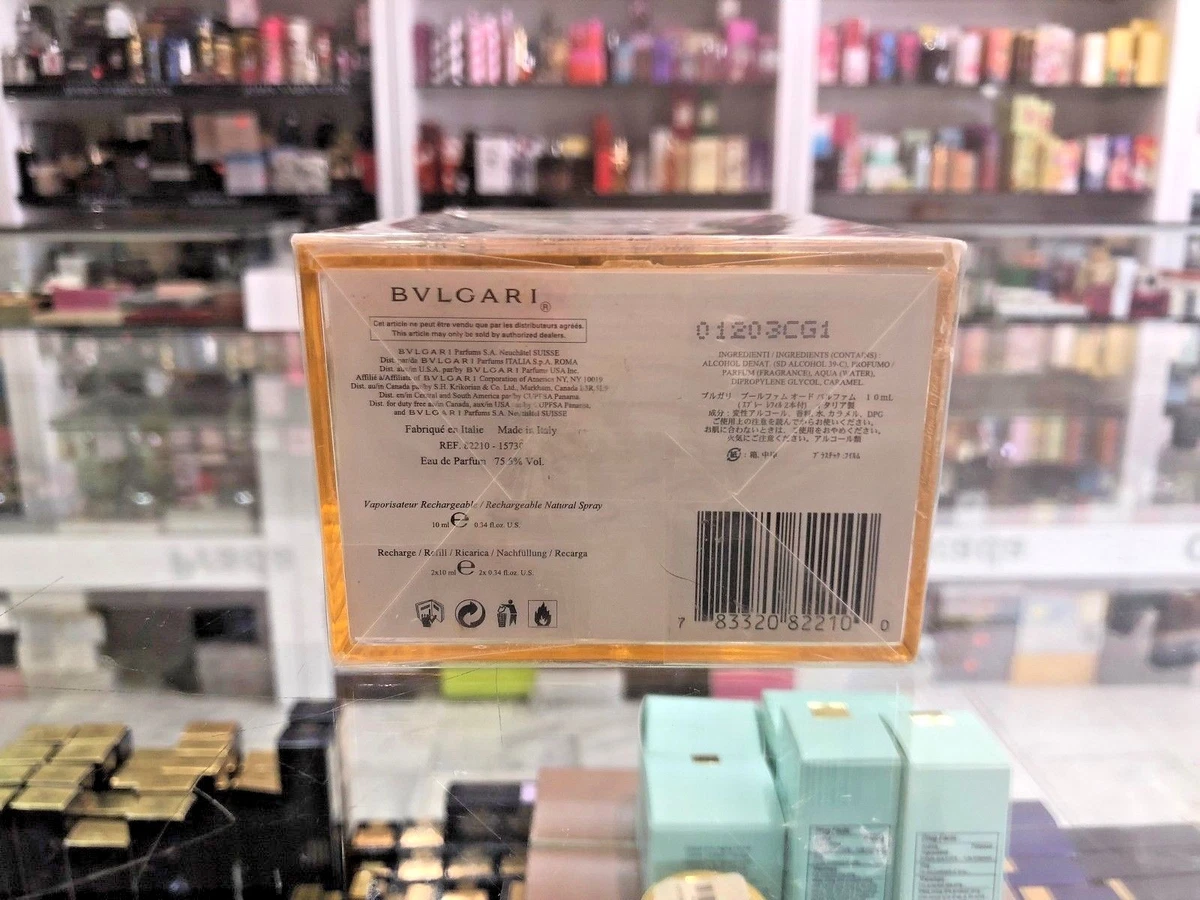 BVLGARI POUR FEMME EAU DE PARFUM SPRAY 3X10ML GIFT SET