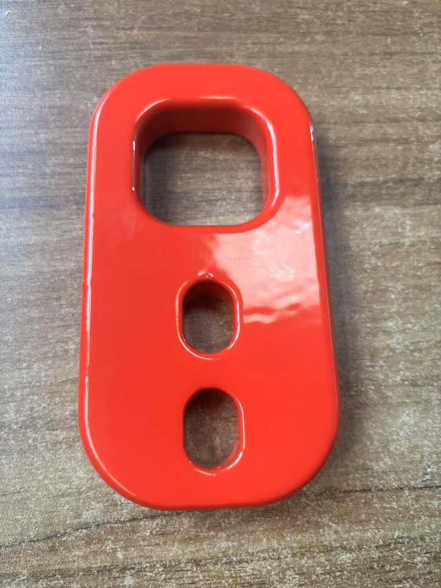 Front Tow Hooks / Recovery Points Red Fits For Toyota Land Cruiser