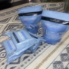 5 Pack Bundle Neutrogena Makeup Wipes. 3 Packs of 25 2 Packs of 20 Singles. New