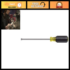 3/16" Magnetic Nut Driver - 6" Shaft, Cushion Grip Handle, USA Made Tool