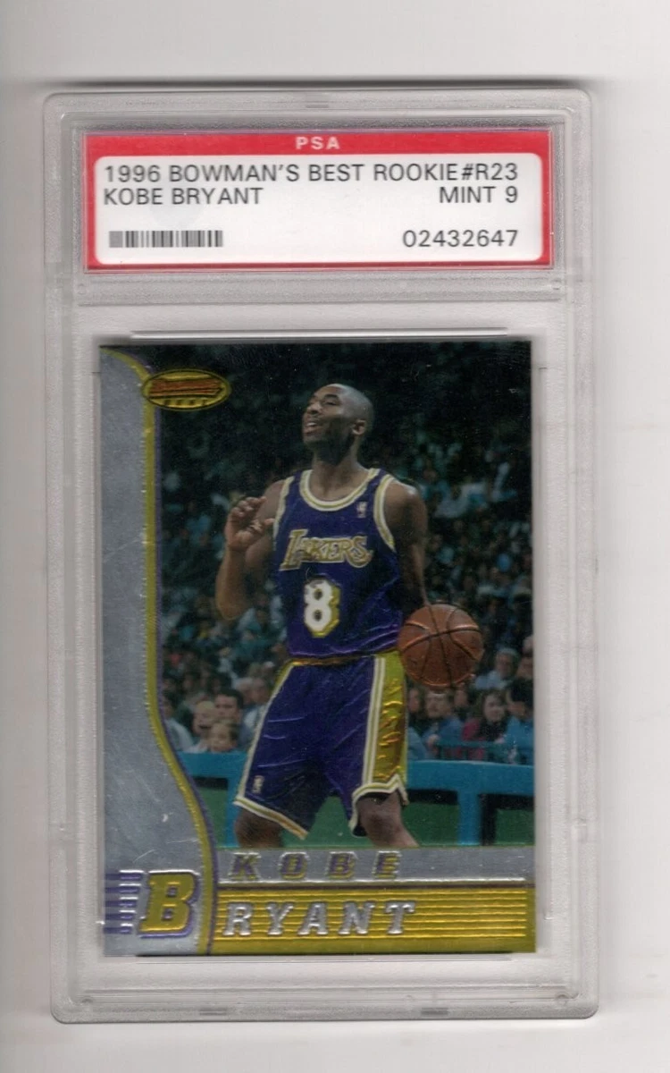 Kobe Bryant Basketball 1996-97 Season Sports Trading Cards