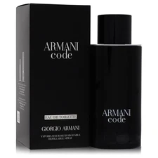 Armani Code (Refillable) by Giorgio Armani Cologne for Men EDT 4.2 oz New In Box