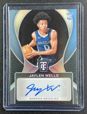 #ad 2024 Panini Totally Certified Jaylen Wells #TCS WEL Signatures RC Auto $11.00