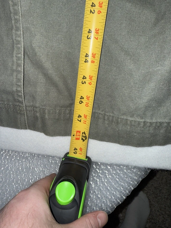 Vintage L.L. Abrigo largo con cuello de pana verde Bean para mujer talla S hecho en EE. UU. Foto 3 de 4