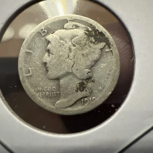 1919-D Mercury Dime Actual Coin Good Value Checkout My Store Item