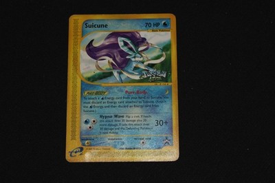 Pokemon Card MP Suicune WOTC Black Star Promo 53 Pokemon 4Ever | eBay Pokemon Card MP Suicune WOTC Black Star Promo 53 Pokemon 4Ever | eBay