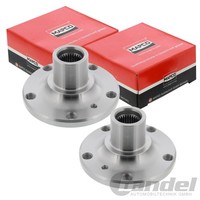 2X Mapco Radnabe Vorne Beidseitig Passend FüR Bmw X5 | 26678
