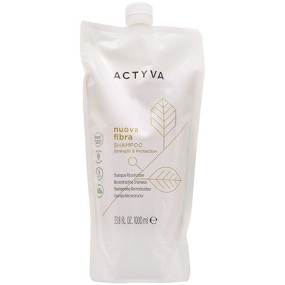 Kemon Actyva Nuova Fibra Shampoo 1000 ml für geschädigtes Haar, stärkend
