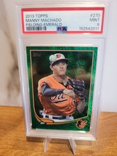 2013 Topps - Manny Machado #270 Emerald Foil (RC)