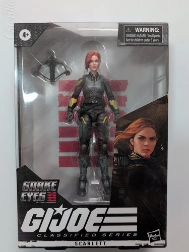 Hasbro G.I. Joe Classified Series Snake Eyes Scarlet 6" #20 Action Figure