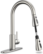 Kitchen Faucets, Kitchen Faucet with Pull down Sprayer, High Arc Single Handle K