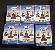 Lot of 6 Domez Collectable Minis DC Justice League-Series 1!  NEW UNOPENED 