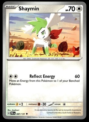 Shaymin 087/131 SV: Prismatic Evolutions PRE Amelicart