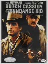 Paul Newman JSA Signed Autograph 8 x 10 photo Butch Cassidy & The Sundance Kid