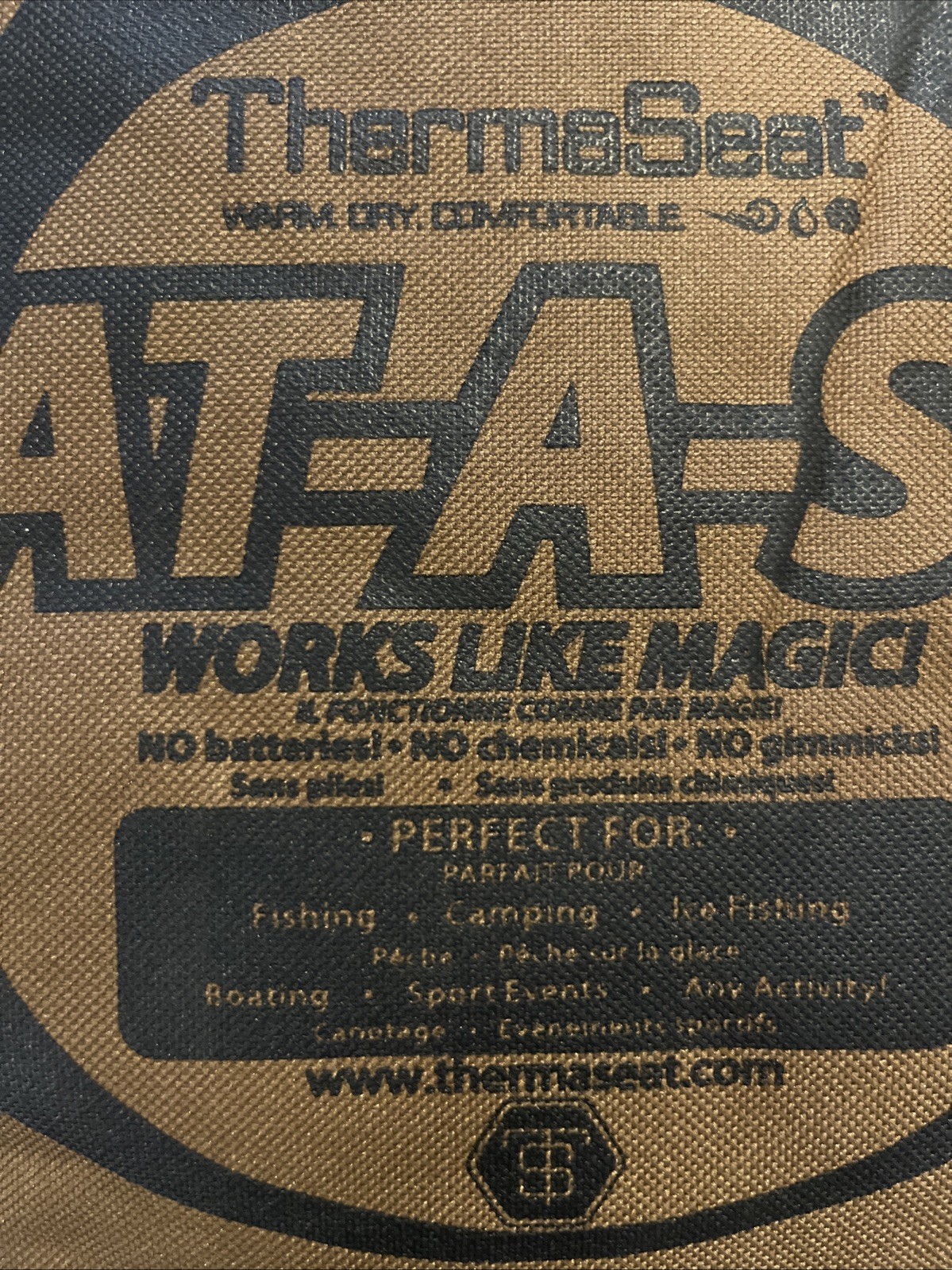 ThermaSeat HEAT-A-SEAT Insulated Seat Cushion – New – Hot Seat Pad