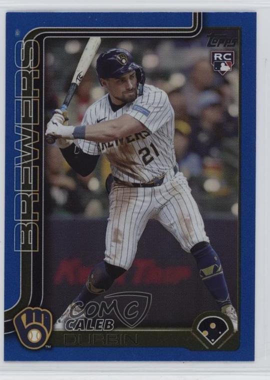 2025 Topps Update Blue Rainbow Foil 17/150 Caleb Durbin #US170 8d2