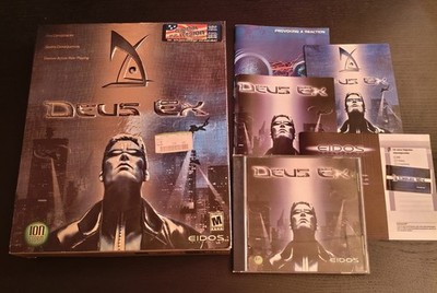 DEUS EX (Uncut) - Originale US Version - Big Box - Handbuch ect.