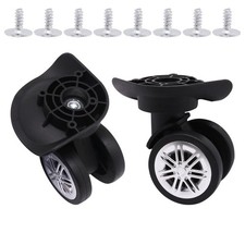 Luggage Wheels Kit, Suitcase Wheels with Screws, 360  Rotation Spinner Wheel,...