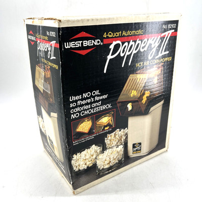West Bend POPPERY II Popcorn Popper #82102