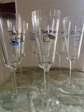 Pottery Barn Decade Millennium Flute Glass ~s...