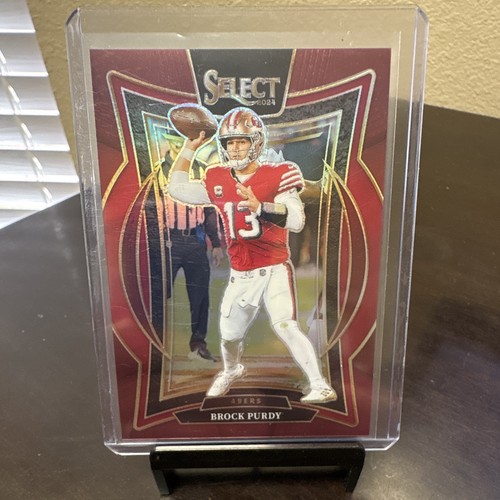 Panini 2024 Select Brock Purdy Concourse Maroon Prizm /149 #37 49ers