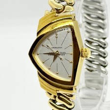 AUTHENTIC HAMILTON Ventura H243010 whiteDial QZ Women Watches