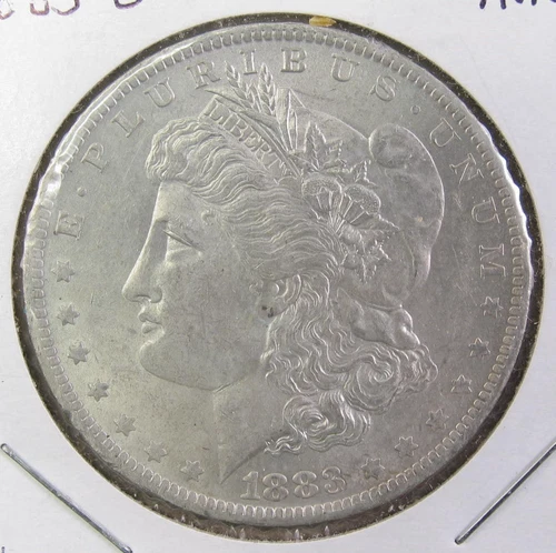 US Mint 1883-O Morgan 90% Silver Dollar $1 Coin AU NICE! NO RESERVE!!!