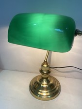 Vintage Bankers Lamp Desk