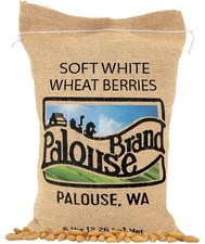 Certified Glyphosate Residue Free Palouse Brand Soft White Wheat Berries 5 lb