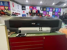 MUTOH STS XPD-724 DTF PRINTER MODEL VJ628D2 NEEDS CLEANING PIPES AND HEAD CHANGE