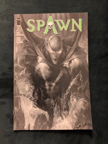 SPAWN #284 MATTINA B&W VARIANT TODD MCFARLANE 1