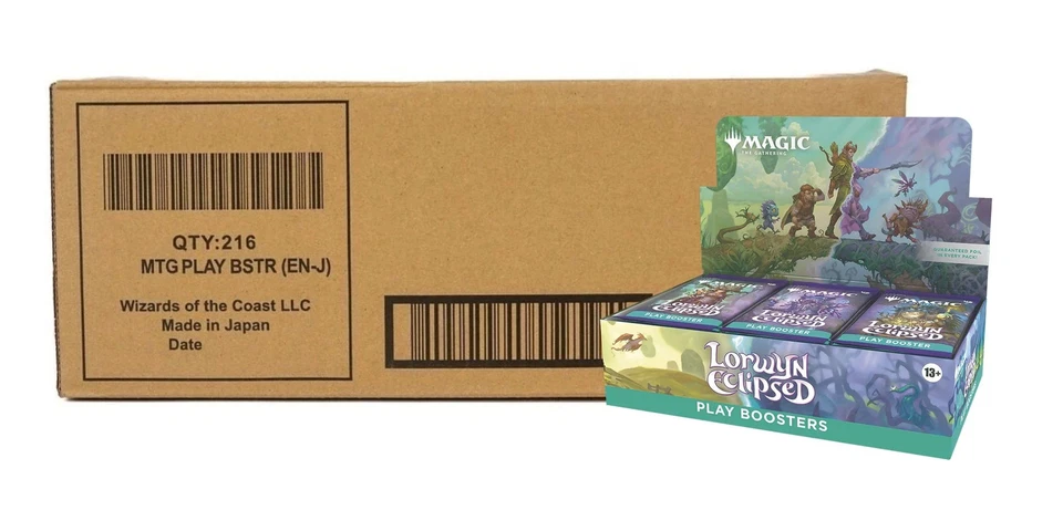 SEALED CASE! 6x Play Booster Box Lorwyn Eclipsed ECL MTG PRESALE 1/23