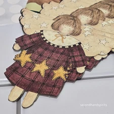 Vintage WALLIES Wallpaper Cut Outs Angels Debbie Mum 12938