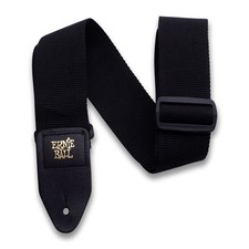 Ernie Ball Polypro 2" Guitar Strap (Black)