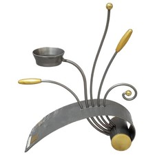 Formano Kerzenhalter aus Metall ohne Glaseinsatz